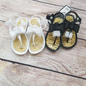 2 pair Bebe Sandals